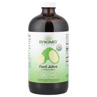 Dynamic Health Laboratories（ダイナミックヘルスラボラトリーズ）, 認定オーガニック ノニ ジュース、946ml