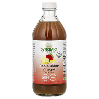 Dynamic Health, Apple Cider Vinegar Detox Tonic, 16 fl oz (473 ml)