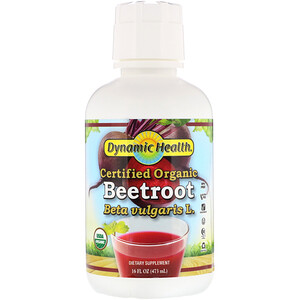 Отзывы о Динамик Хэлс Лабораторис, Certified Organic Beetroot, 16 fl oz (473 ml)
