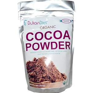 Отзывы о Дукан диет, Organic Cocoa Powder, 8 oz (227 g)