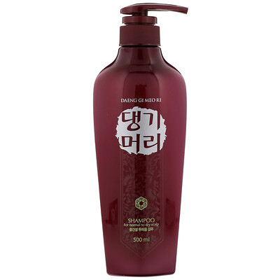 Купить Doori Cosmetics Daeng Gi Meo Ri, шампунь для нормальной и склонной к сухости кожи головы, 500 мл