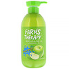 Doori Cosmetics, Farms Therapy, Gel douche pétillant, Pomme verte, 700 ml