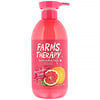 Doori Cosmetics, Farms Therapy, Sparkling Body Wash, Grapefruit Clean, 23.6 fl oz (700 ml)