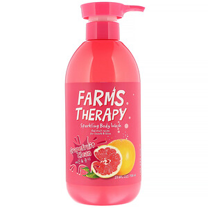 Doori Cosmetics, Farms Therapy, Sparkling Body Wash, Grapefruit Clean, 23.6 fl oz (700 ml) отзывы покупателей