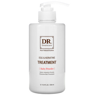 Doori Cosmetics, Daeng Gi Meo Ri, Dr. Egg & Keratin Treatment, Baby Powder, 16.9 fl oz (500 ml)