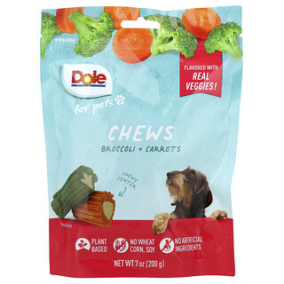 Dole for Pets, 咀嚼片，西兰花和胡萝卜，7 盎司（200 克）