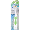 Dr. Plotka, Rince-bouches, brosse à dents antimicrobienne électrique, souple, verte, 1 brosse à dents