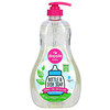 Dapple Baby, Baby, Bottle & Dish Soap, Fragrance Free, 16.9 fl oz (500 ml)