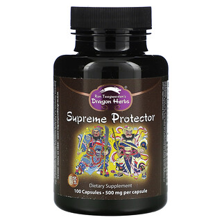 Dragon Herbs, Supreme Protector, Schutz für das Immunsystem, 500 mg, 100 Kapseln