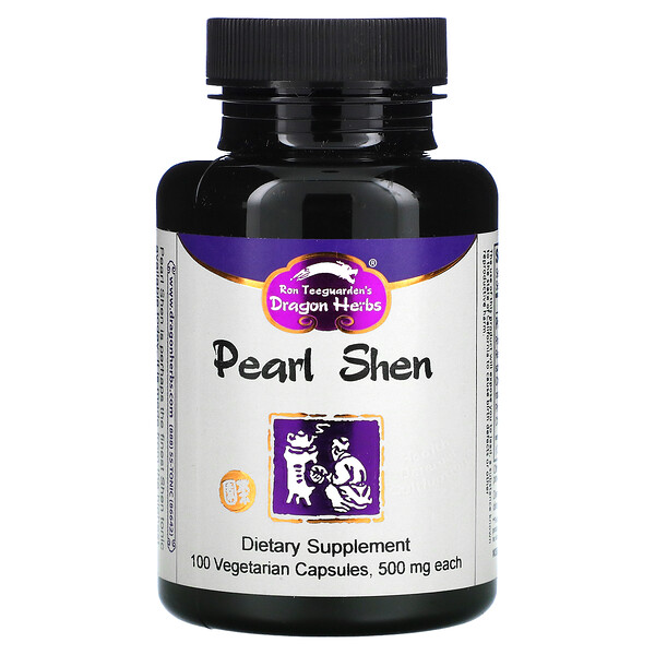 Pearl Shen, 500 мг, 100 растительных капсул