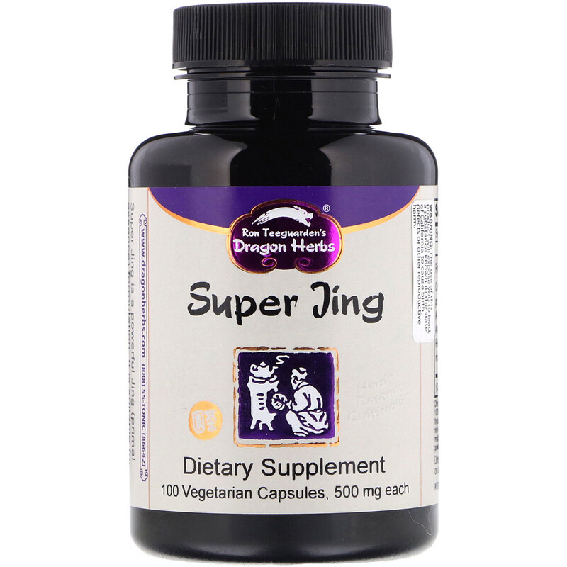 Dragon Herbs, Super Jing, 500 mg, 100 Vegetarian Capsules iHerb