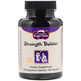 Dragon Herbs, Strength Builder, 500 mg, 100 Vegetarian Capsules