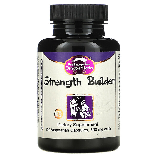 Strength Builder, 500 mg, 100 Vegetarian Capsules