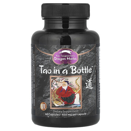 Dragon Herbs, Tao in a Bottle, umfassende Stressbewältigung, 450 mg, 60 Kapseln