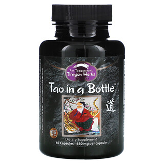 Dragon Herbs, Tao in a Bottle, umfassende Stressbewältigung, 450 mg, 60 Kapseln