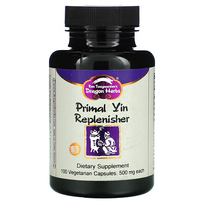 

Dragon Herbs, Primal Yin Replenisher, 500 mg, 100 Vegetarian Capsules