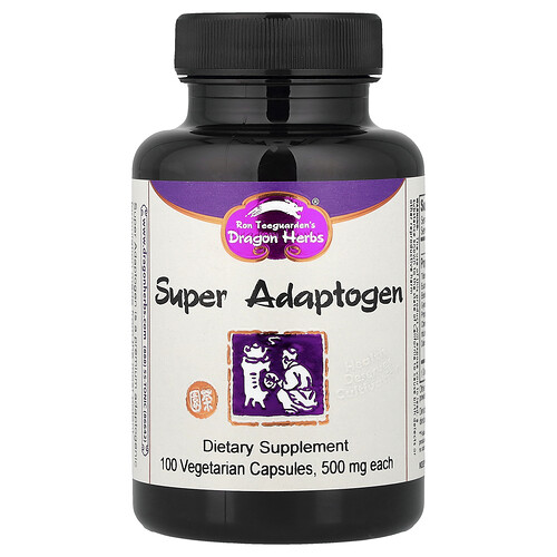 Dragon Herbs Dragon Herbs, Super Adaptogen, 100 Vegetarian Capsules