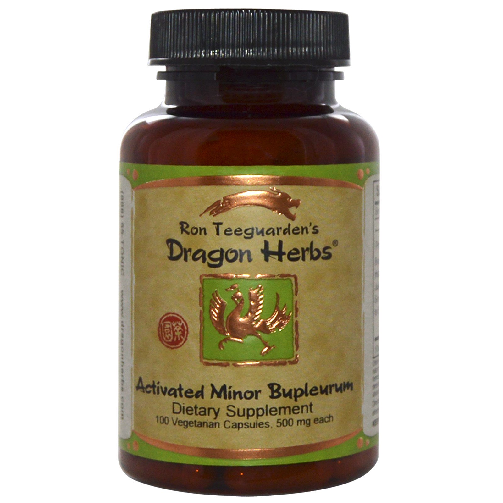 Dragon Herbs, Activated Minor Bupleurum, 500 mg, 100 Veggie Caps