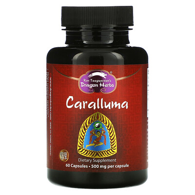 

Dragon Herbs, Caralluma, 500 mg, 60 Capsules