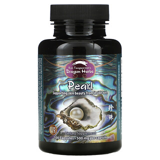 Dragon Herbs, Pearl, 500 mg, 100 Kapseln