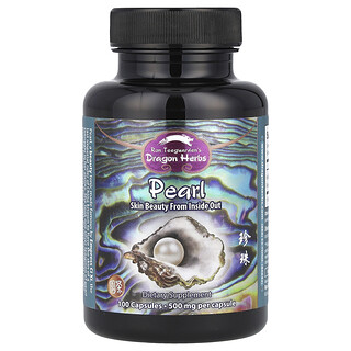 Dragon Herbs, жемчуг, 500 мг, 100 капсул