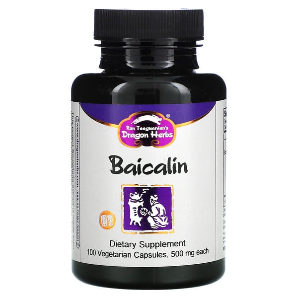 Baicalin, 500 mg, 100 Vegetarian Capsules