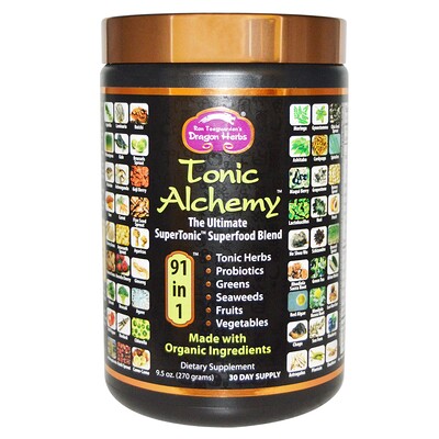 

Tonic Alchemy, высококачественная смесь суперпродуктов, 9,5 унций (270 г)