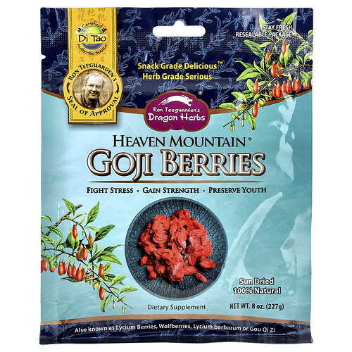 Dragon Herbs Heaven Mountain® Goji Berries, 8 oz (227 g)