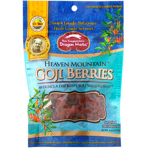 Драгон Хербс, Heaven Mountain Goji Berries, 8 oz (227 g) отзывы покупателей