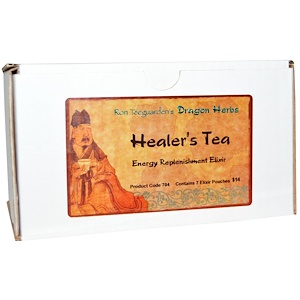 Dragon Herbs, Целительный чай, эликсир энергии и пополнения запасов, 7 упаковок
