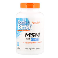 MSM with OptiMSM, 1,000 mg, 180 Capsules - изображение
