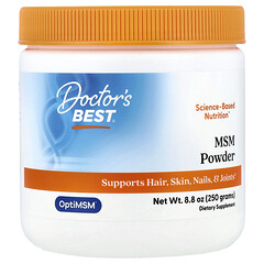 Порошок МСМ з OptiMSM, 250 г (8,8 унції)