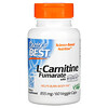 Doctor's Best, L-карнитин фумарат с карнитинами Biosint, 855 мг, 60 вегетарианских капсул