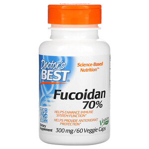Отзывы о Докторс Бэст, Best Fucoidan 70%, 60 Veggie Caps