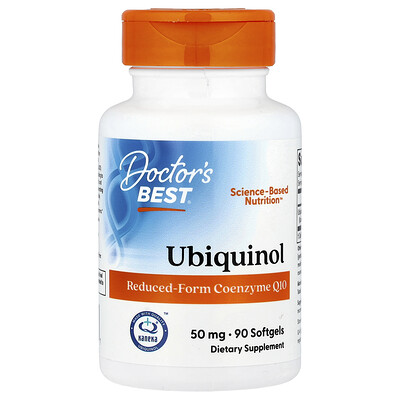 Photos - Other Sports Nutrition Doctors Best Doctor's Best, Ubiquinol with Kaneka Q+®, 50 mg, 90 Softgels DRB-00178 