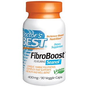 Doctor’s Best, FibroBoost, 400 мг, 90 растительных капсул инструкция, применение, состав, противопоказания