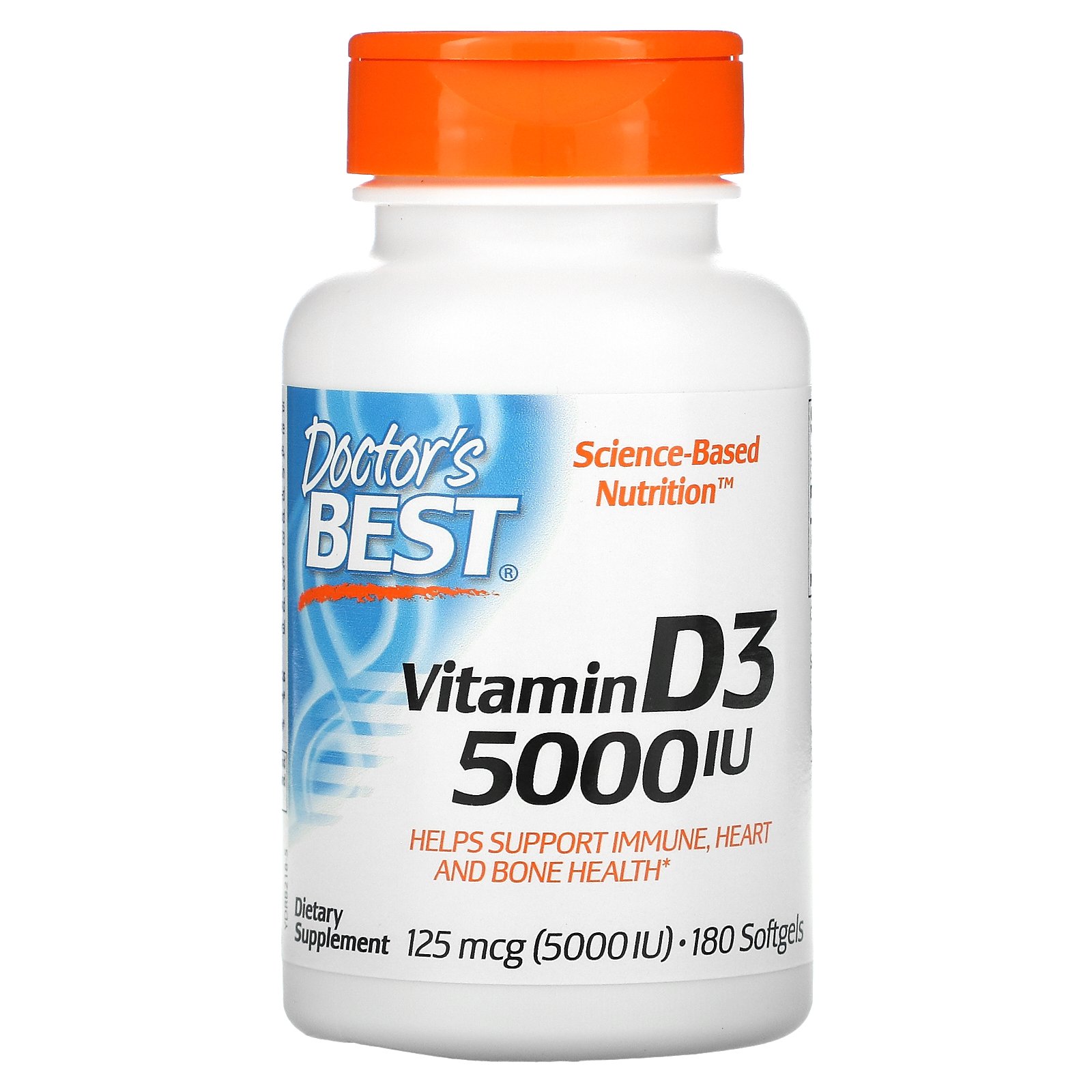 Doctor's Best, Vitamin mcg IU), 180 Softgels