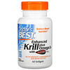 Doctor's Best, Enhanced Krill Plus Omega3s with Superba Krill, verbessertes Krill Plus Omega3s mit Superba Krill, 60 Weichkapseln
