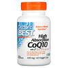 Doctor's Best, Коэнзим CoQ10 с высокой степенью всасывания, с BioPerine, 600 мг, 60 растительных капсул