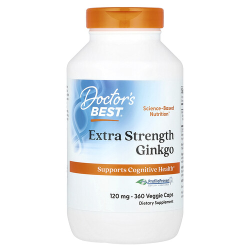 Doctor's Best ギンコ 120mg ベジカプセル360粒