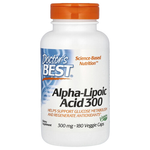 Doctor's Best アルファリポ酸 300mg ベジカプセル180粒