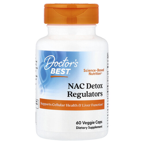 Doctor's Best NAC デトックス レギュレーターズ ベジカプセル60粒