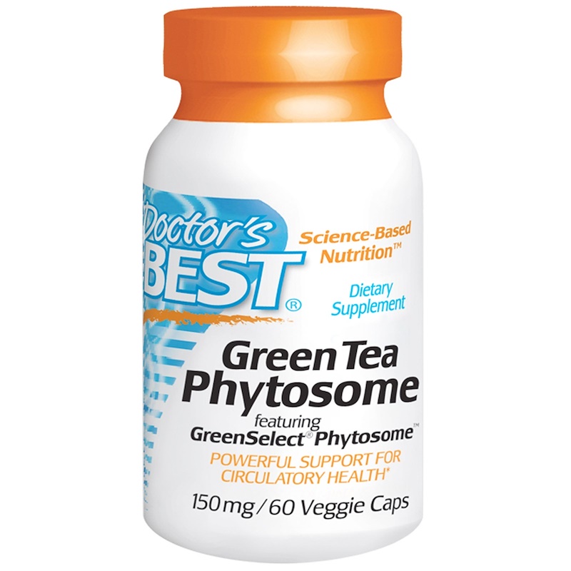 Doctor's Best, Green Tea Phytosome, 150 mg, 60 Veggie Caps iHerb