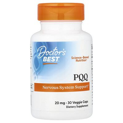 Product Image for Doctor's Best, PQQ , 20 mg, 30 Veggie Caps