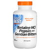 Betaine HCl, Pepsin and Gentian Bitters, 360 Capsules