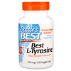 L-тирозин, 500 мг, 120 вегетарианских капсул