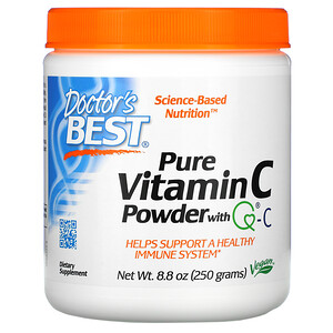 Докторс Бэст, Pure Vitamin C Powder with Q-C, 8.8 oz (250 g) отзывы покупателей