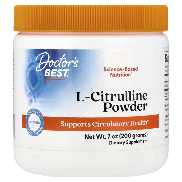 Doctor's Best L-Citrulline Powder, 7 oz (200 g)