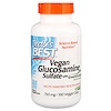 Веганский глюкозамин сульфат, полученный из глюкозамина GreenGrown, 750 мг, 180 вегетарианских капсул