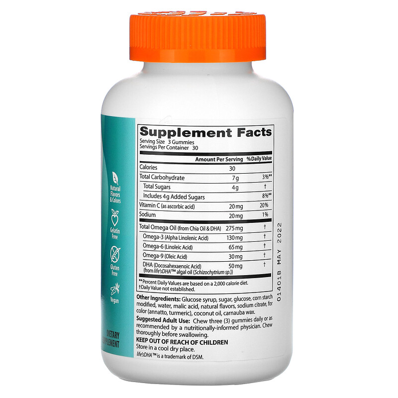 Doctor's Best, Omega + DHA with Omega 369, Seriously Citrus, 90